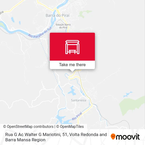 Rua G Ac Walter G Mariotini, 51 map