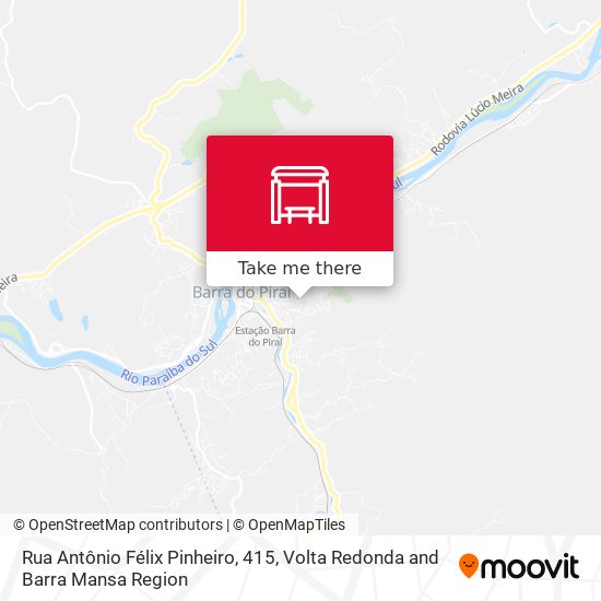Rua Antônio Félix Pinheiro, 415 map