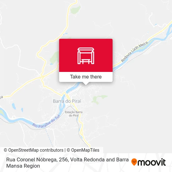 Rua Coronel Nóbrega, 256 map