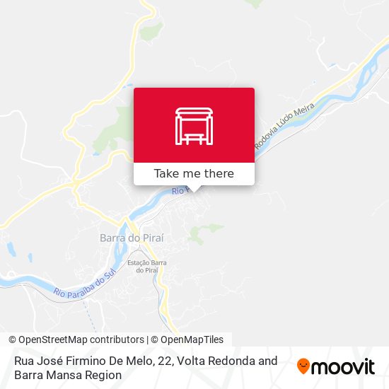 Rua José Firmino De Melo, 22 map