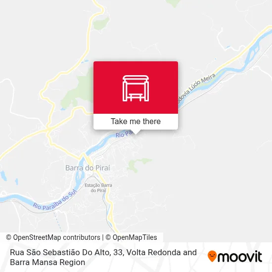 Rua São Sebastião Do Alto, 33 map