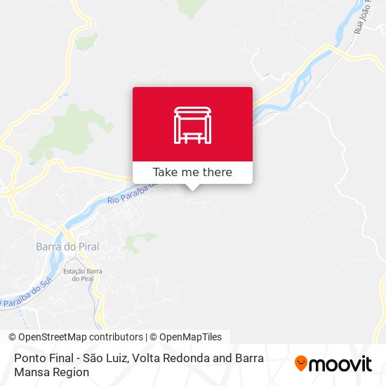 Ponto Final - São Luiz map
