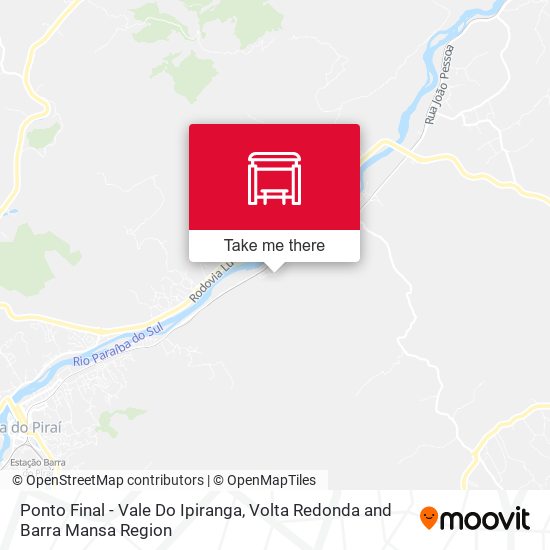 Mapa Ponto Final - Vila Helena