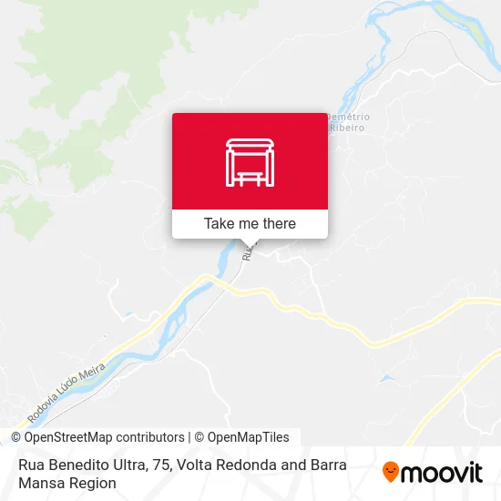 Rua Benedito Ultra, 75 map