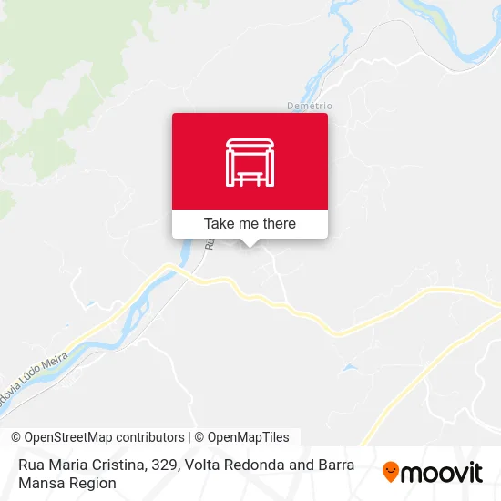 Rua Maria Cristina, 329 map