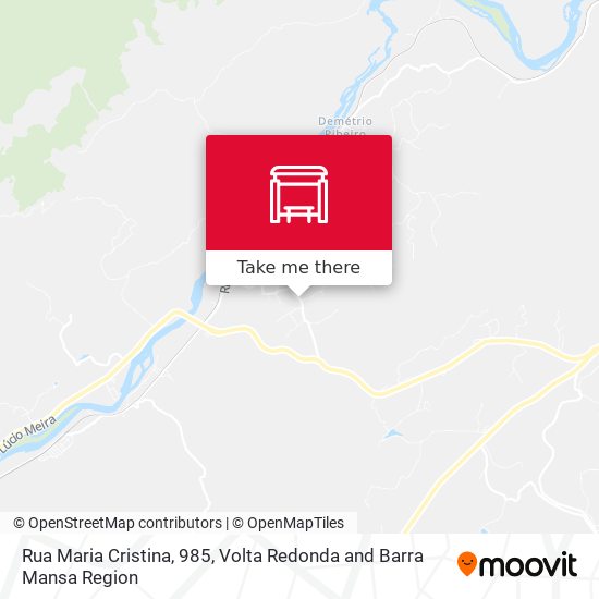 Rua Maria Cristina, 985 map