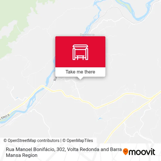 Rua Manoel Bonifácio, 302 map