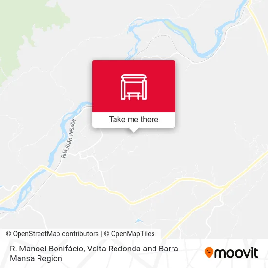 R. Manoel Bonifácio map
