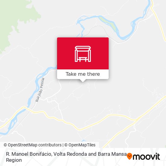 R. Manoel Bonifácio map