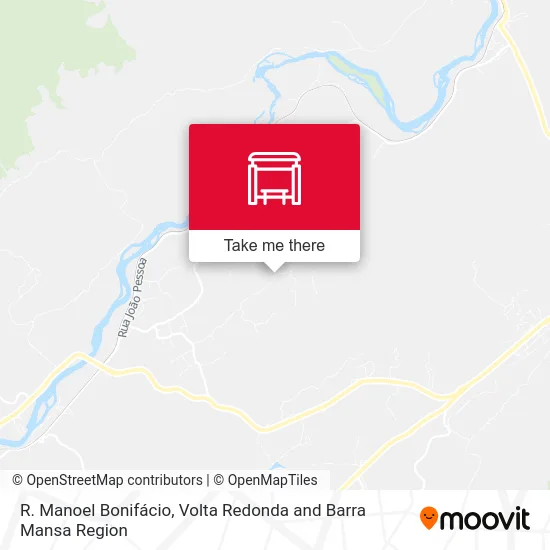 R. Manoel Bonifácio map