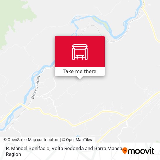 Mapa R. Manoel Bonifácio