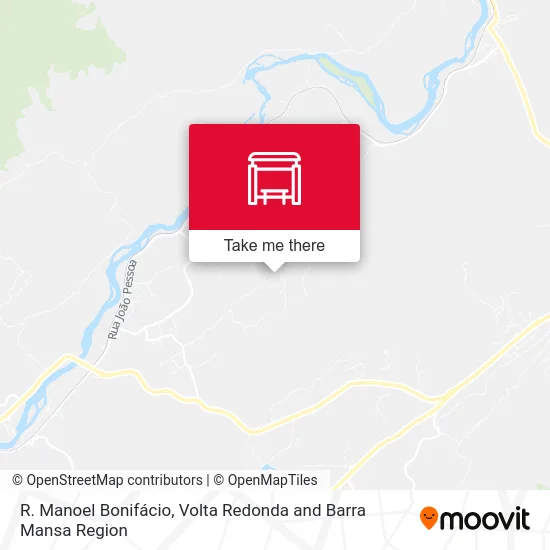 R. Manoel Bonifácio map