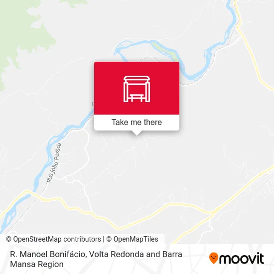 R. Manoel Bonifácio map