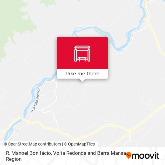 R. Manoel Bonifácio map