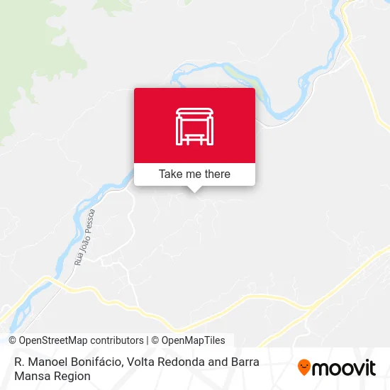R. Manoel Bonifácio map