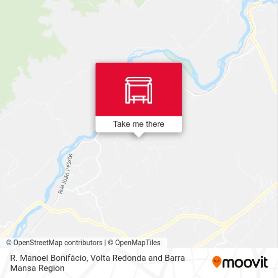 R. Manoel Bonifácio map