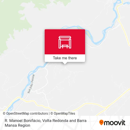 R. Manoel Bonifácio map