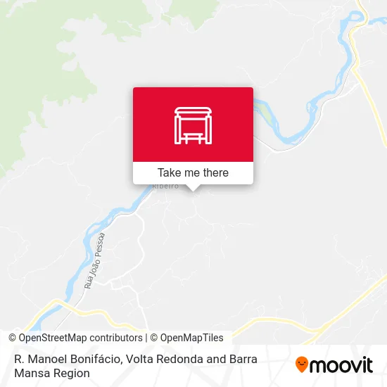 R. Manoel Bonifácio map