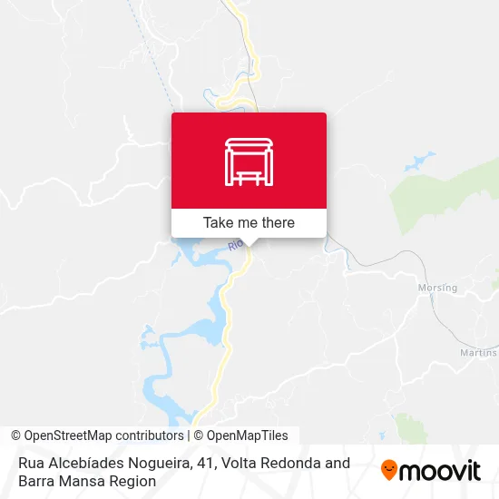 Rua Alcebíades Nogueira, 41 map