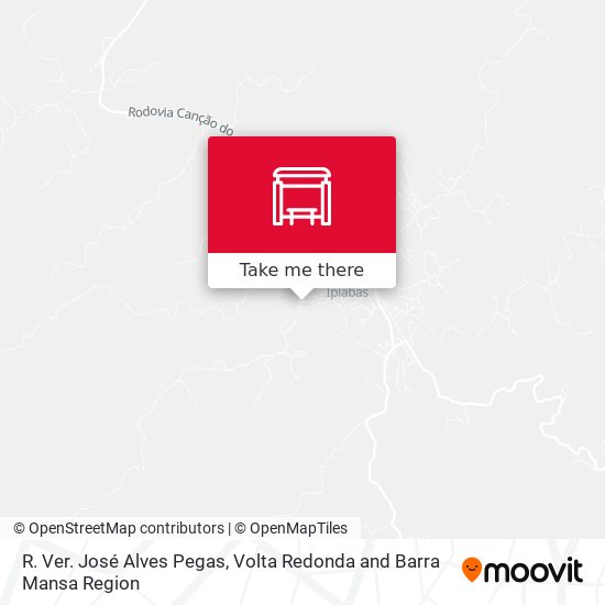 R. Ver. José Alves Pegas map