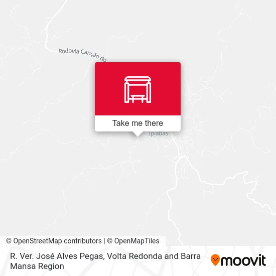 R. Ver. José Alves Pegas map