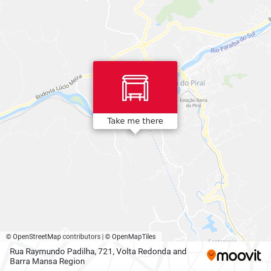 Rua Raymundo Padilha, 721 map