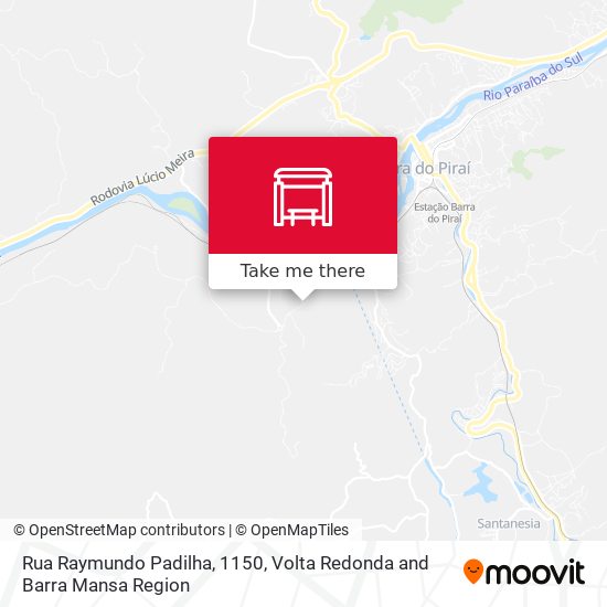 Rua Raymundo Padilha, 1150 map