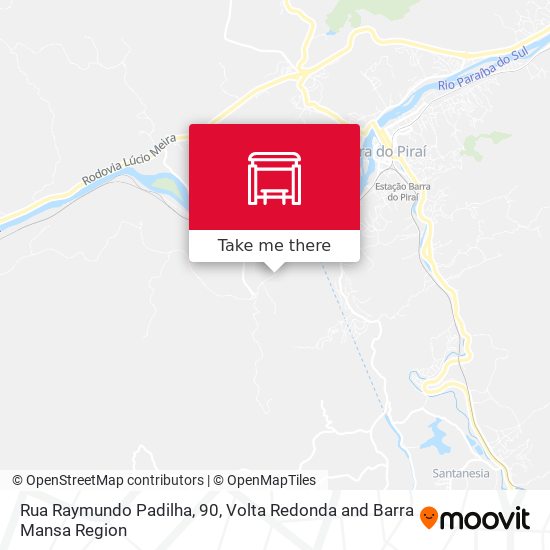 Rua Raymundo Padilha, 90 map