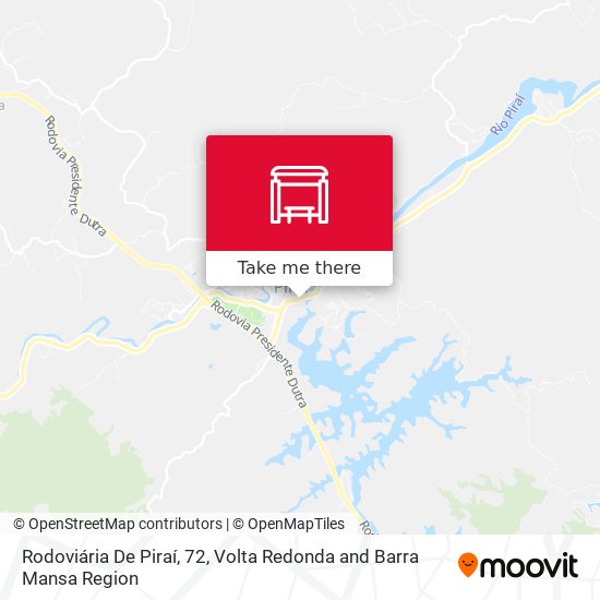 Rodoviária De Piraí, 72 map