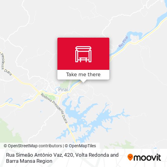 Rua Simeão Antônio Vaz, 420 map