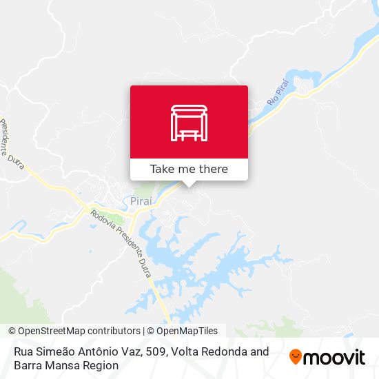 Rua Simeão Antônio Vaz, 509 map