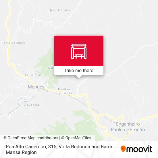 Rua Alto Casemiro, 315 map