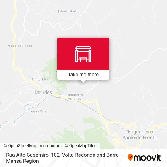 Rua Alto Casemiro, 102 map