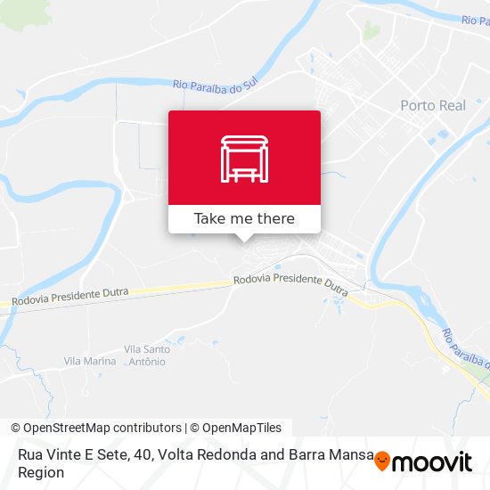 Rua Vinte E Sete, 40 map