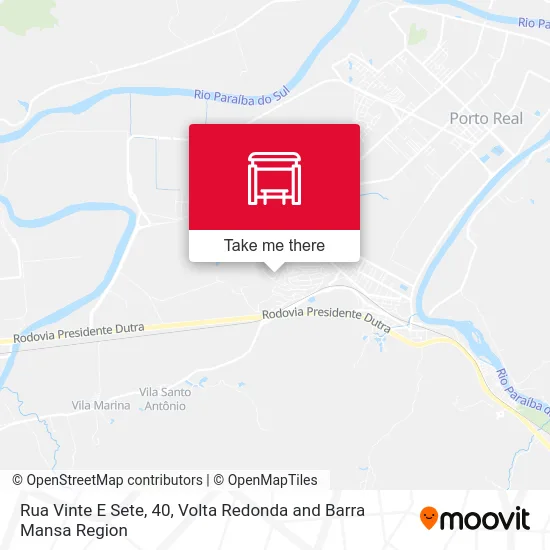 Rua Vinte E Sete, 40 map