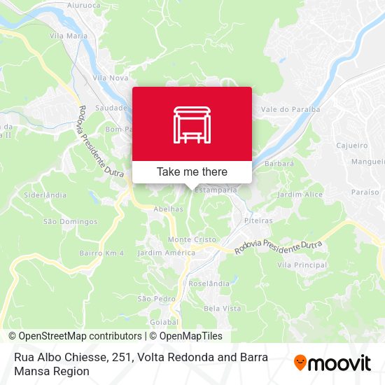 Rua Albo Chiesse, 251 map