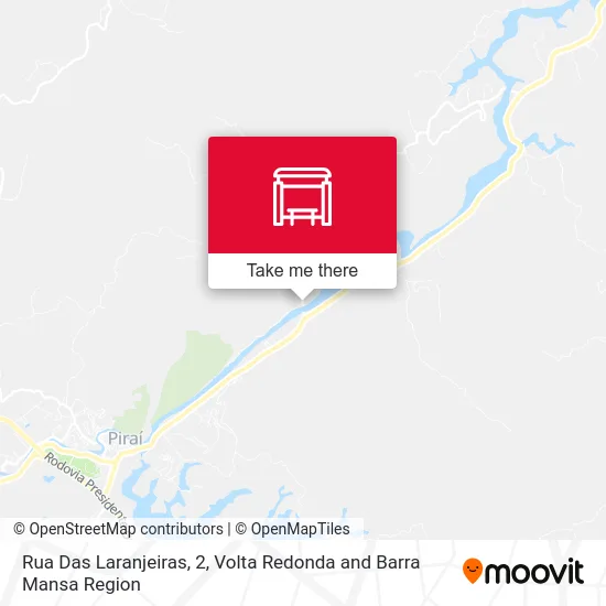 Rua Das Laranjeiras, 2 map