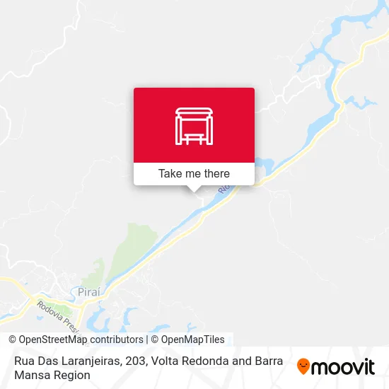 Rua Das Laranjeiras, 203 map