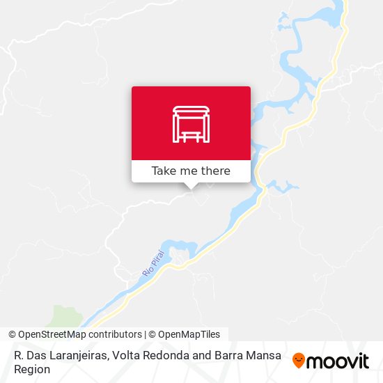 R. Das Laranjeiras map