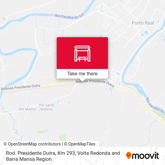 Rod. Presidente Dutra, Km 293 map