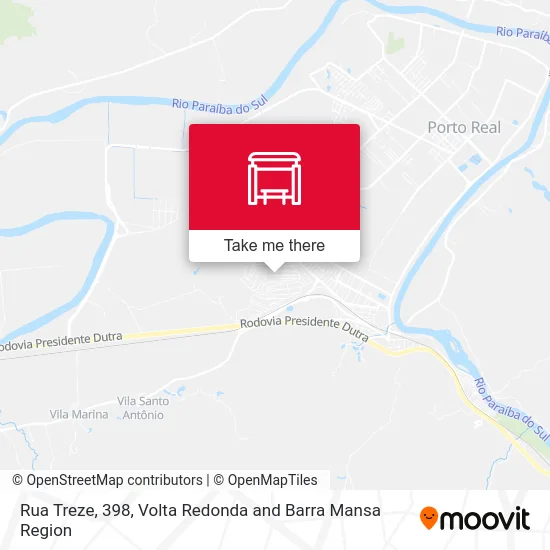 Rua Treze, 398 map