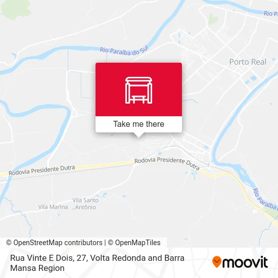 Rua Vinte E Dois, 27 map