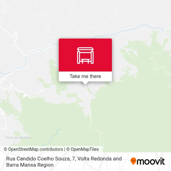 Rua Candido Coelho Souza, 7 map