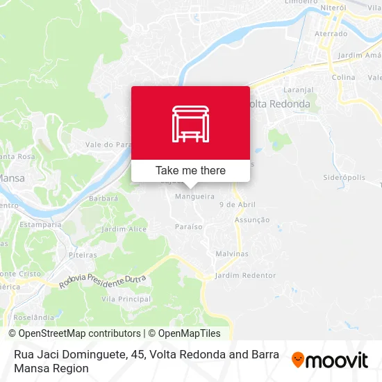 Rua Jaci Dominguete, 45 map