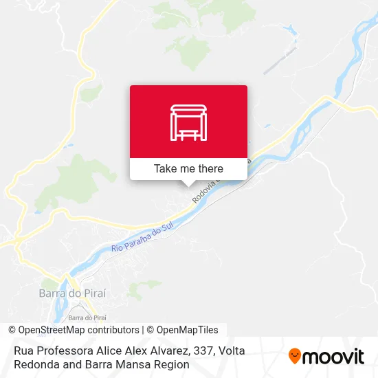 Rua Professora Alice Alex Alvarez, 337 map
