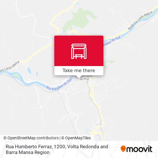 Rua Humberto Ferraz, 1200 map