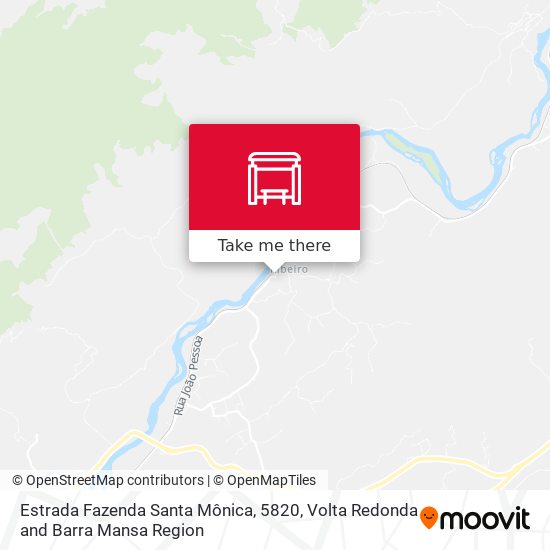 Estrada Fazenda Santa Mônica, 5820 map