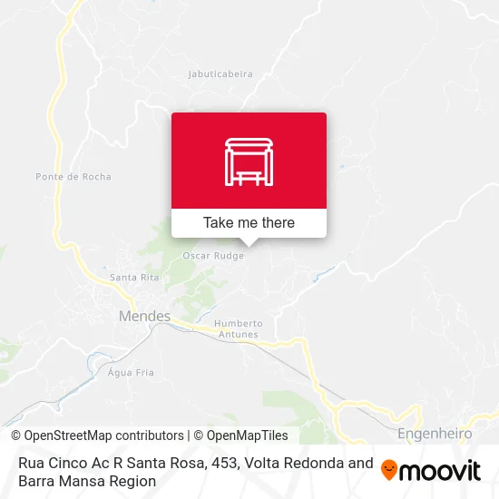 Rua Cinco Ac R Santa Rosa, 453 map