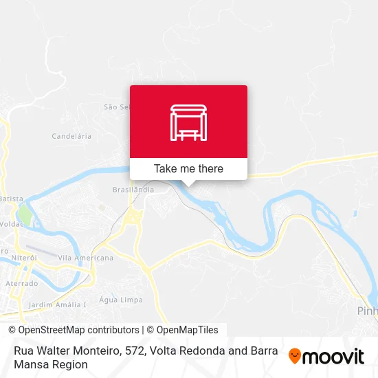 Rua Walter Monteiro, 572 map