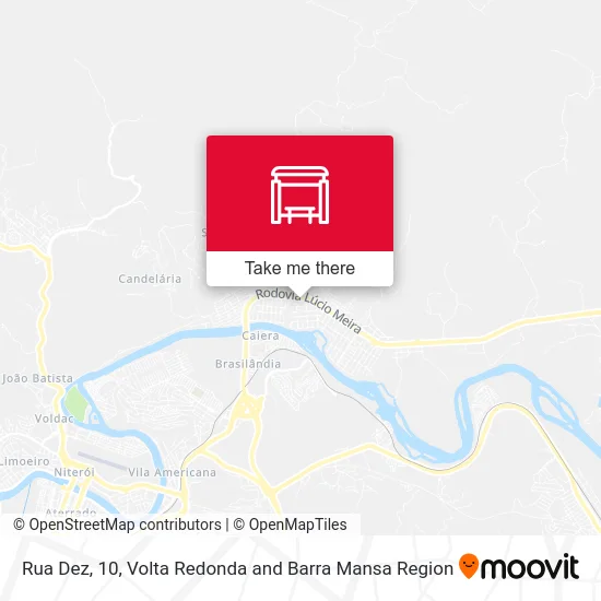 Rua Dez, 10 map